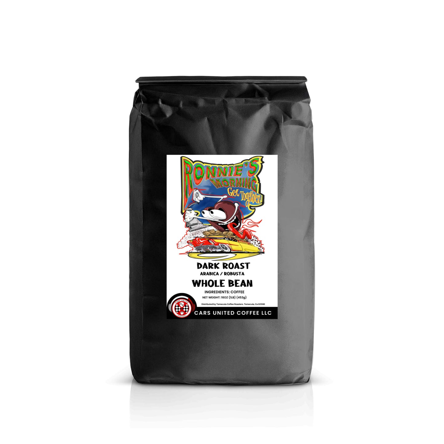 Ronnie's Morning Get Together - Italian Roast - Dark Roast - Specialty Grade Arabica/Robusta